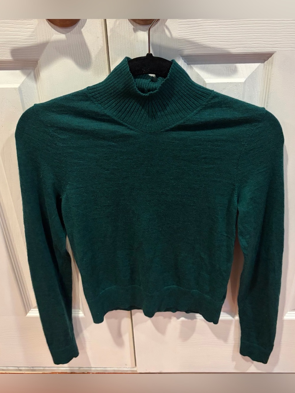 Maeve Wool Turtleneck Sweater, Size Small